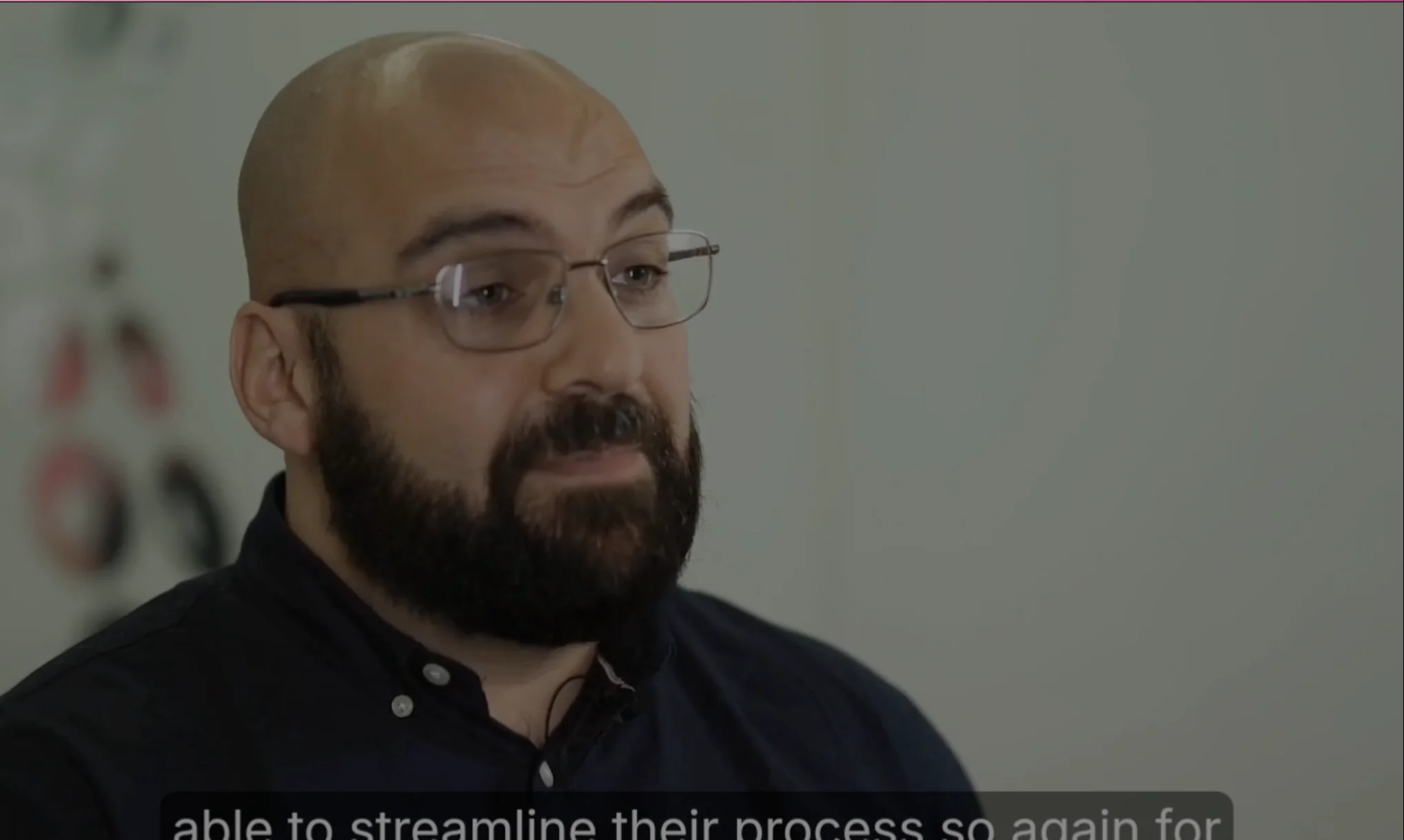 Aveni customer story film, still frame