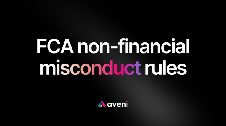 FCA non-financial misconduct rules