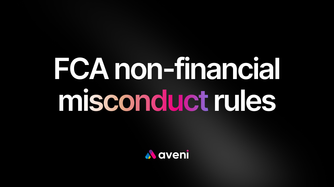 FCA non-financial misconduct rules