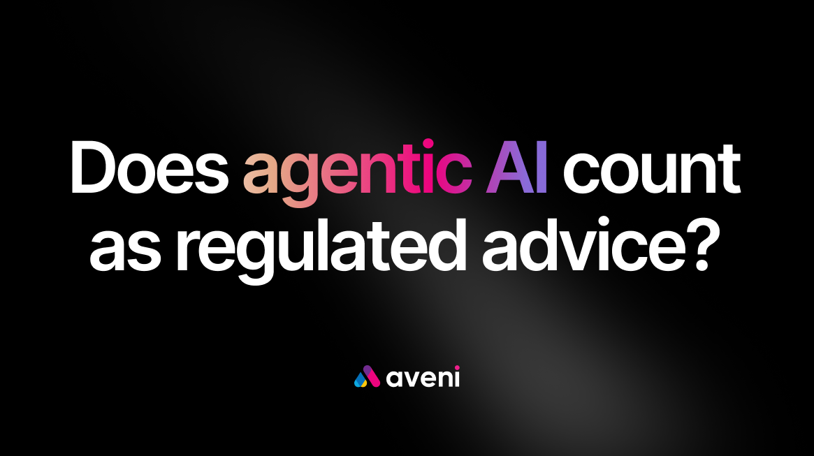 does agentic ai count as regulated advice