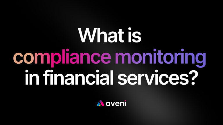 What is compliance monitoring in financial services